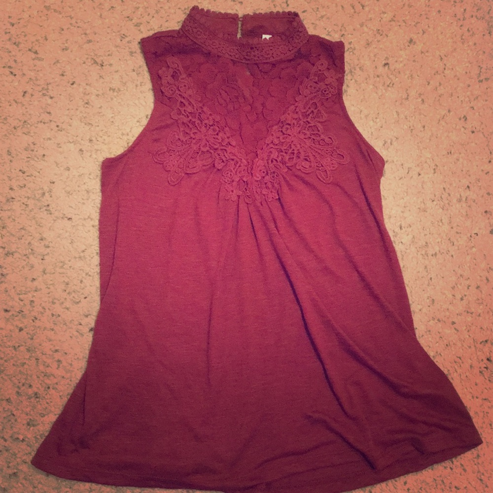 Mauve xs sleeveless top